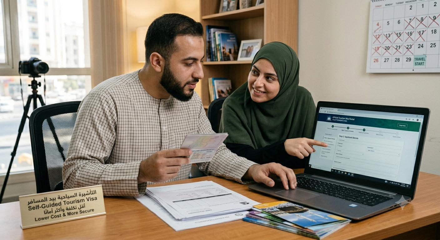 التأشيرة السياحية بيد المسافر: خطوات ذاتية أقل تكلفة وأكثر أمانًا